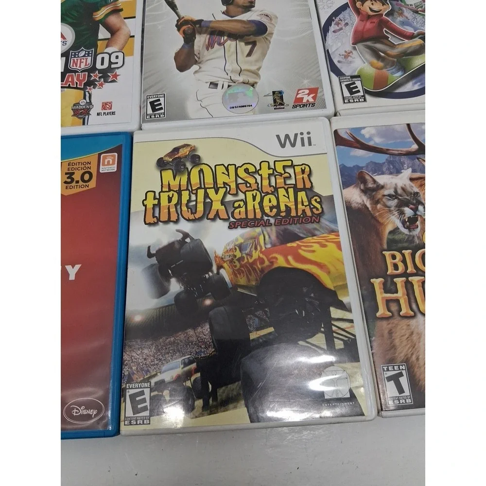 Wii Games Lot Of 6 Used Good Condition